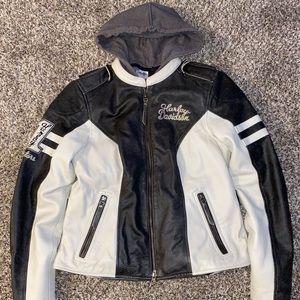 Harley-Davidson Vintage 3 in 1 Leather Jacket